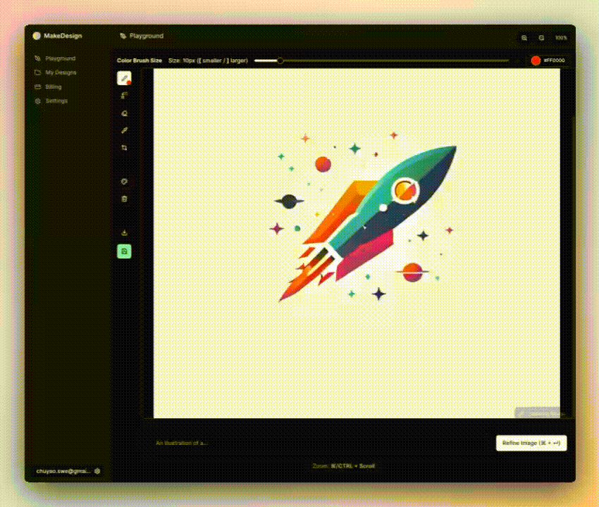 Complete Customizable Color Selection demonstration