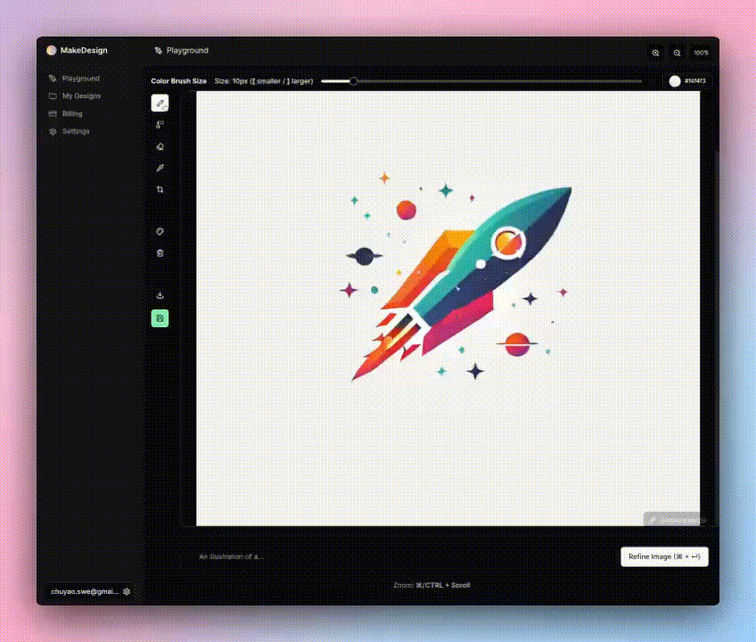 Manual Editing demonstration