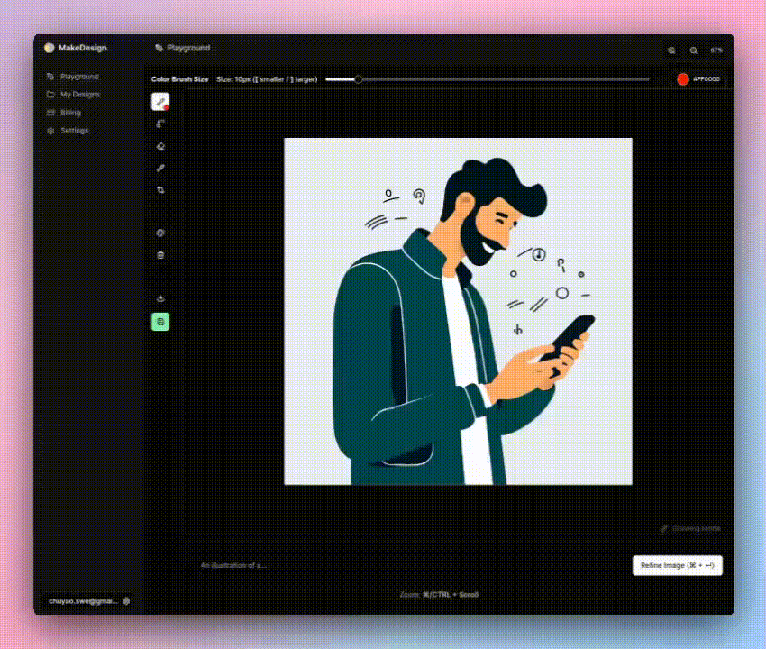AI Empowered Editing demonstration